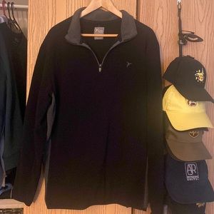 Mens 3/4 zip pullover